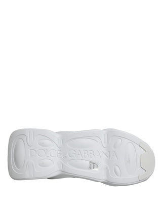 Weiße Slip-On-Wave-Low-Top-Sneakers