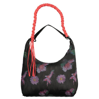 Bolso para mujer de poliuretano negro
