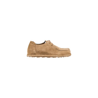 Graue Wildleder-Schnürstiefel