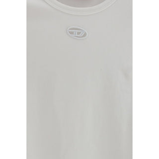 Weißes Baumwoll-T-Shirt
