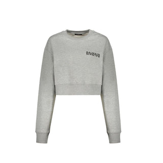 Graues Baumwoll-Sweatshirt