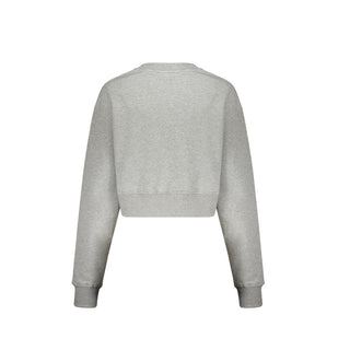 Graues Baumwoll-Sweatshirt