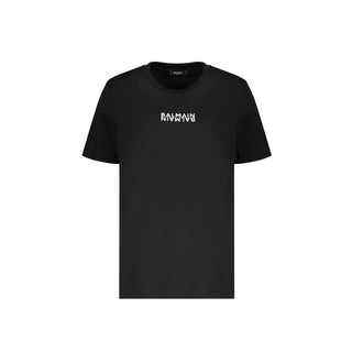 Black Cotton T-Shirt
