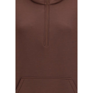 Sudadera de modal marrón