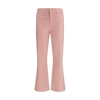 Mehrfarbige Baumwoll-Flared-Hose