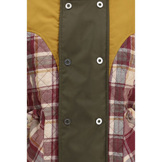 Multicolor Polyamide Sleeveless Jacket