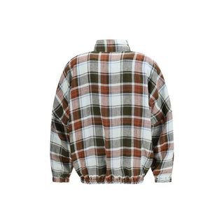 Chaqueta shell de poliamida burdeos