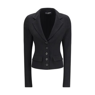 Black Fleece Wool Jacket