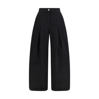 Black Cotton Jeans Denim