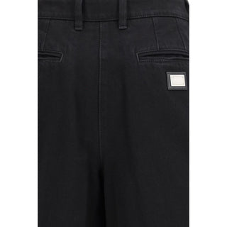 Black Cotton Jeans Denim