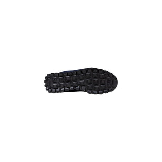 Bicolor Polyester Athletic Sneakers