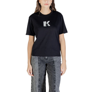 Camiseta de algodón negro