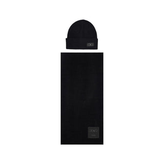 Black Polyester Beanie
