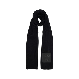 Schwarze Polyester-Beanie