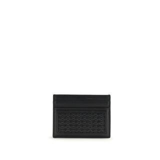 Cartera negra de algodón