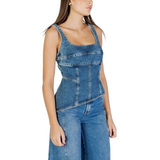 Blue Cotton Top