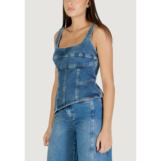 Blue Cotton Top