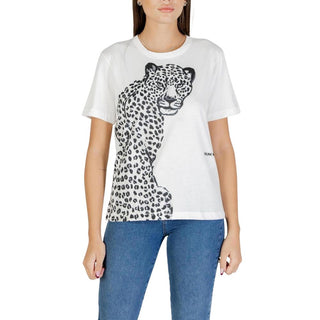 Camiseta de algodón blanca