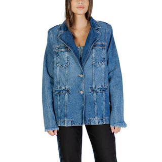 Blue Cotton Blazer