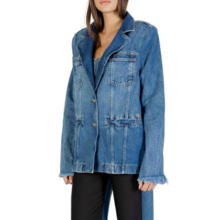 Blue Cotton Blazer