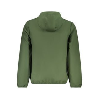 Chaqueta de poliéster verde para hombre