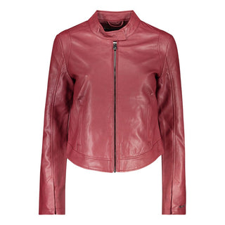 Rosso Polyurethan Damenjacke