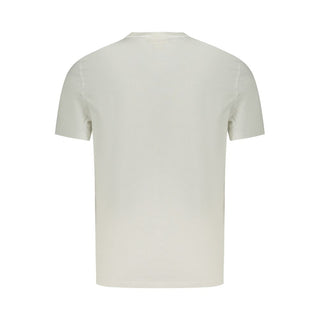 Weißes Baumwoll-Herren-T-Shirt