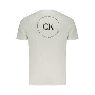 Bianco Baumwoll-Herren-T-Shirt