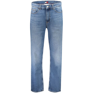 Jeans para hombre de algodón azul