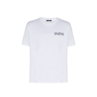 Camiseta de algodón blanca