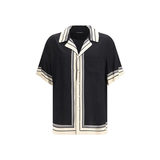 Multicolor Silk Shortsleeve Shirt
