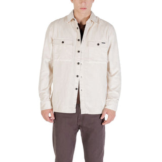 Cream Cotton Shell Jacket