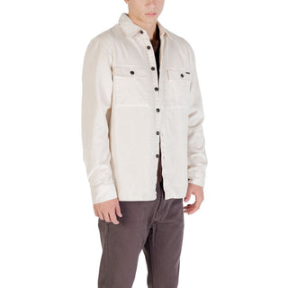 Cream Cotton Shell Jacket