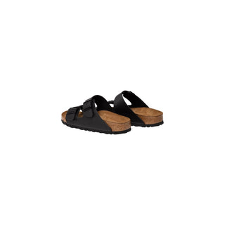 Sandalias planas sintéticas negras