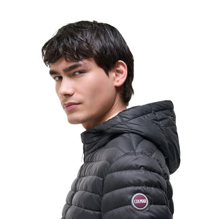 Black Polyamide Full-Length Jacket