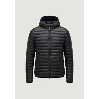 Black Polyamide Full-Length Jacket