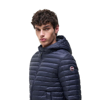 Chaqueta shell de poliamida azul
