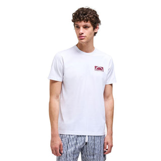 Camiseta de algodón blanca