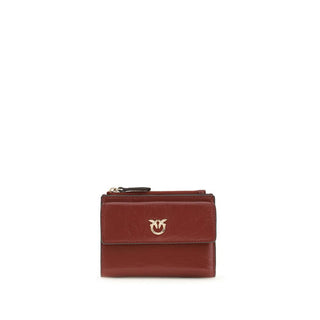 Cartera Bos Taurus de piel de becerro burdeos