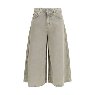 Bermudas de lyocell beige