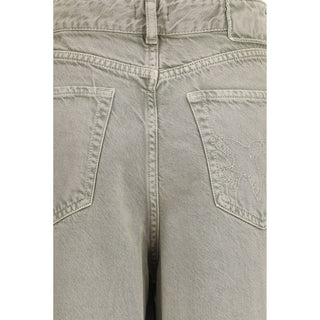 Bermudas de lyocell beige