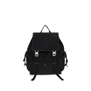 Mochila negra de tela