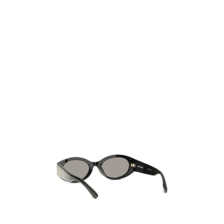 Schwarze Acetat-Sonnenbrille