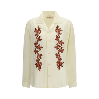Bicolor Cotton Pattern Shirt
