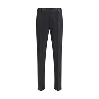 Black Wool Oves Aries Dress Pants