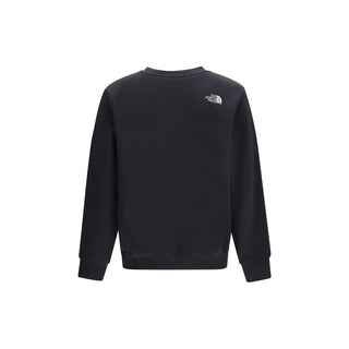 Schwarzes Baumwoll-Sweatshirt