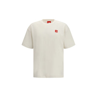 Zweifarbiges Baumwoll-T-Shirt