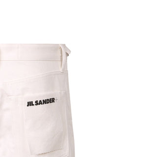 Shorts de mezclilla blancos