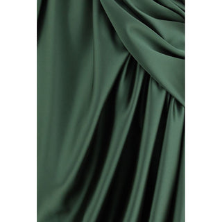 Vestido casual bicolor de poliéster