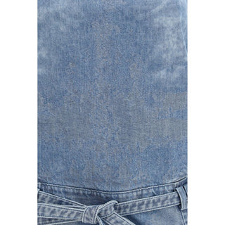 Blaues Jeanshemd